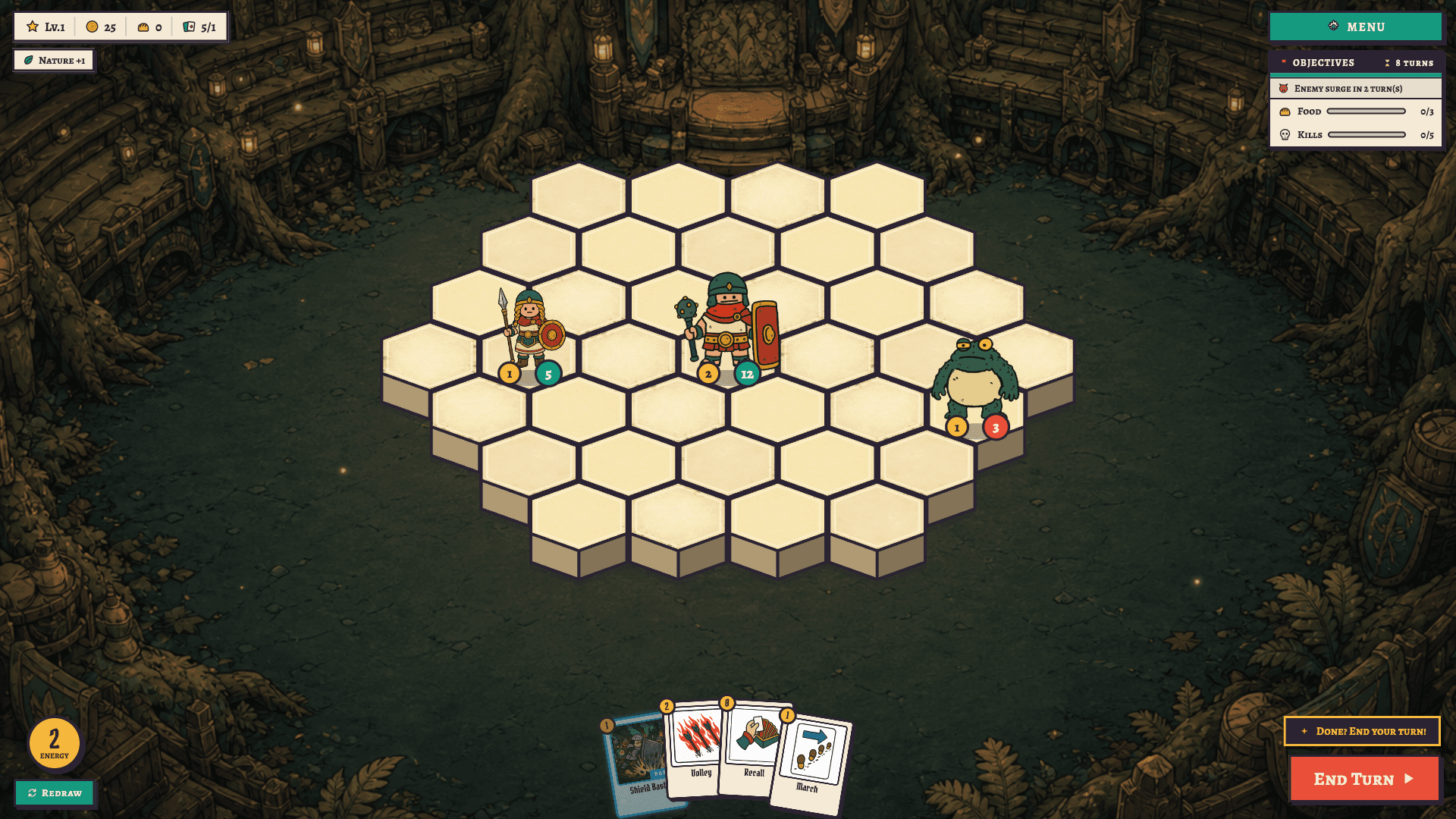 Battle Stage 인게임 스크린샷 — Battle