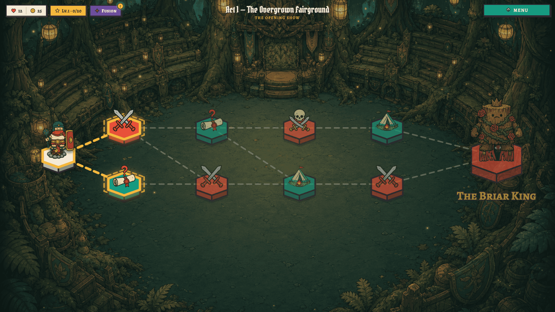 Battle Stage 인게임 스크린샷 — Overworld