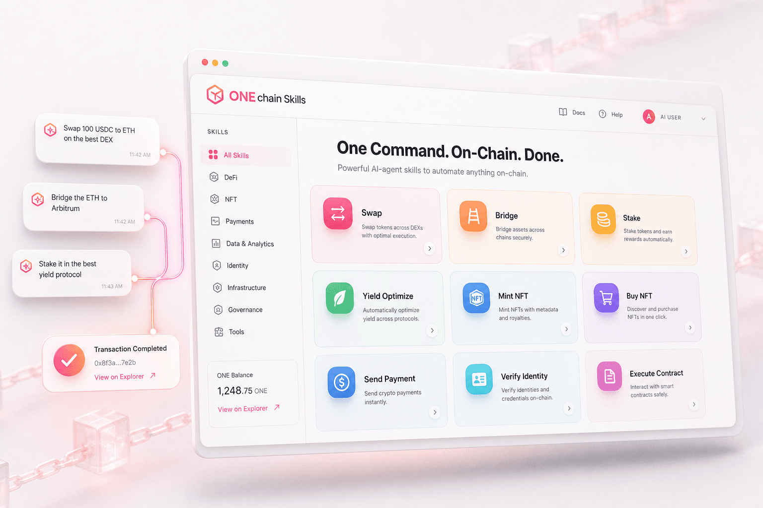 ONEchain Skills 솔루션 대표 이미지